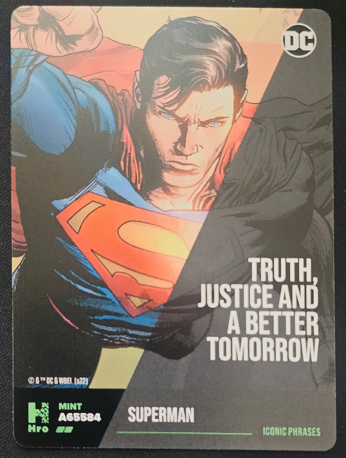 2022 DC Superman Card