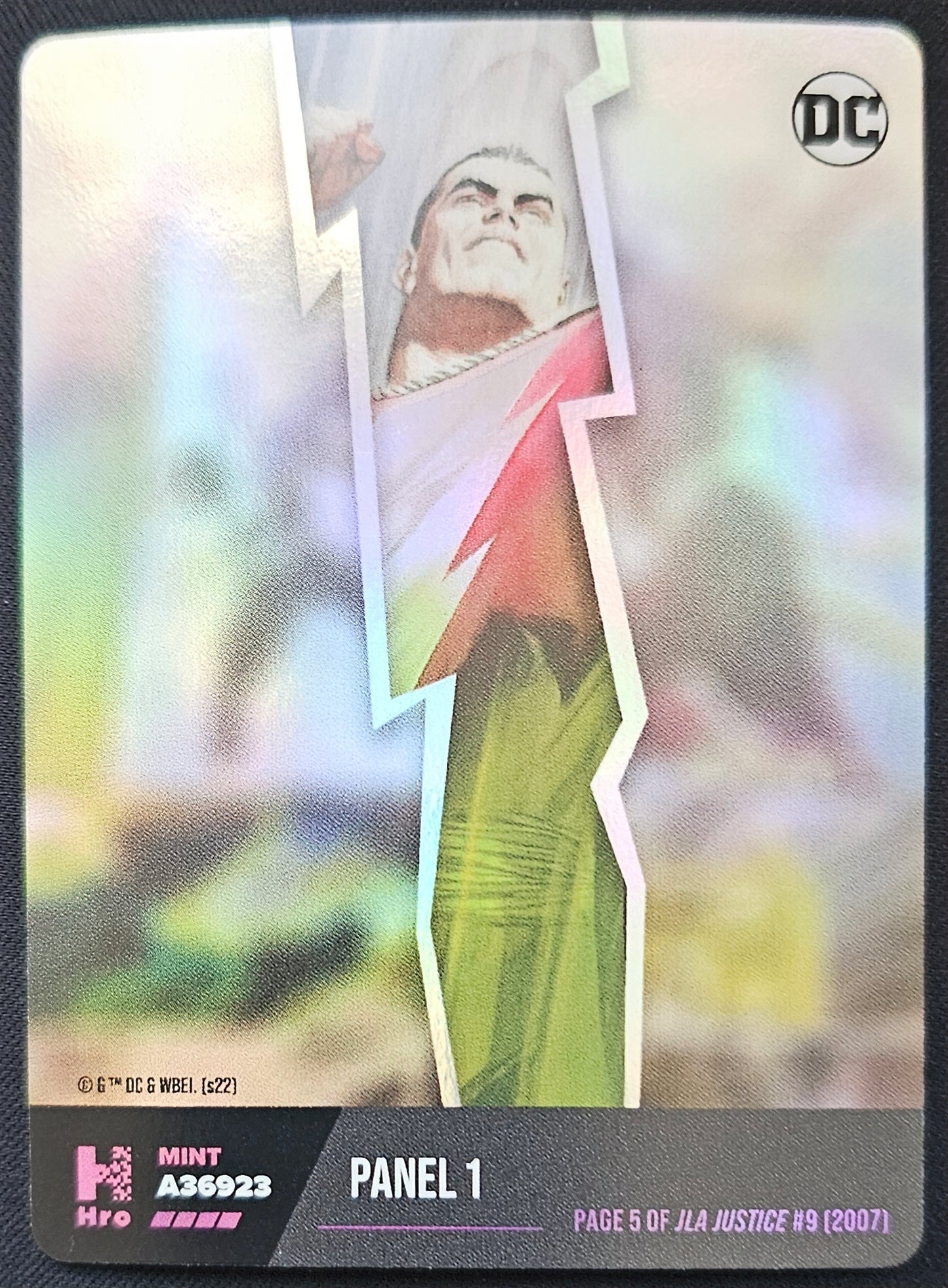 2022 DC Panel 1 Card