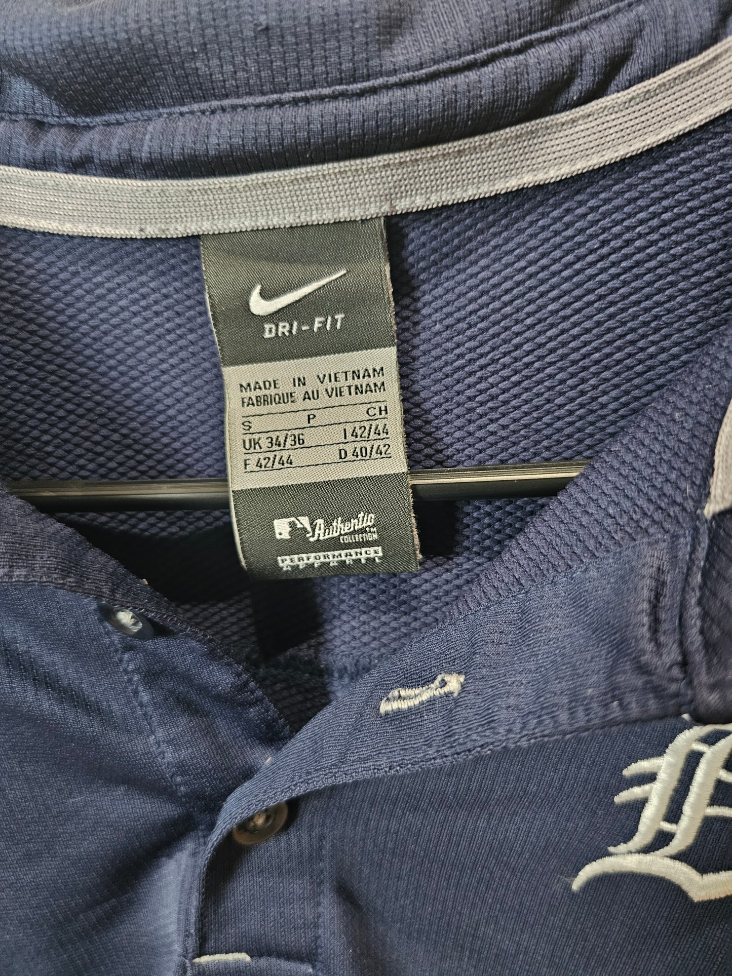 Nike Detroit Tigers Performance Polo (Men's Small)