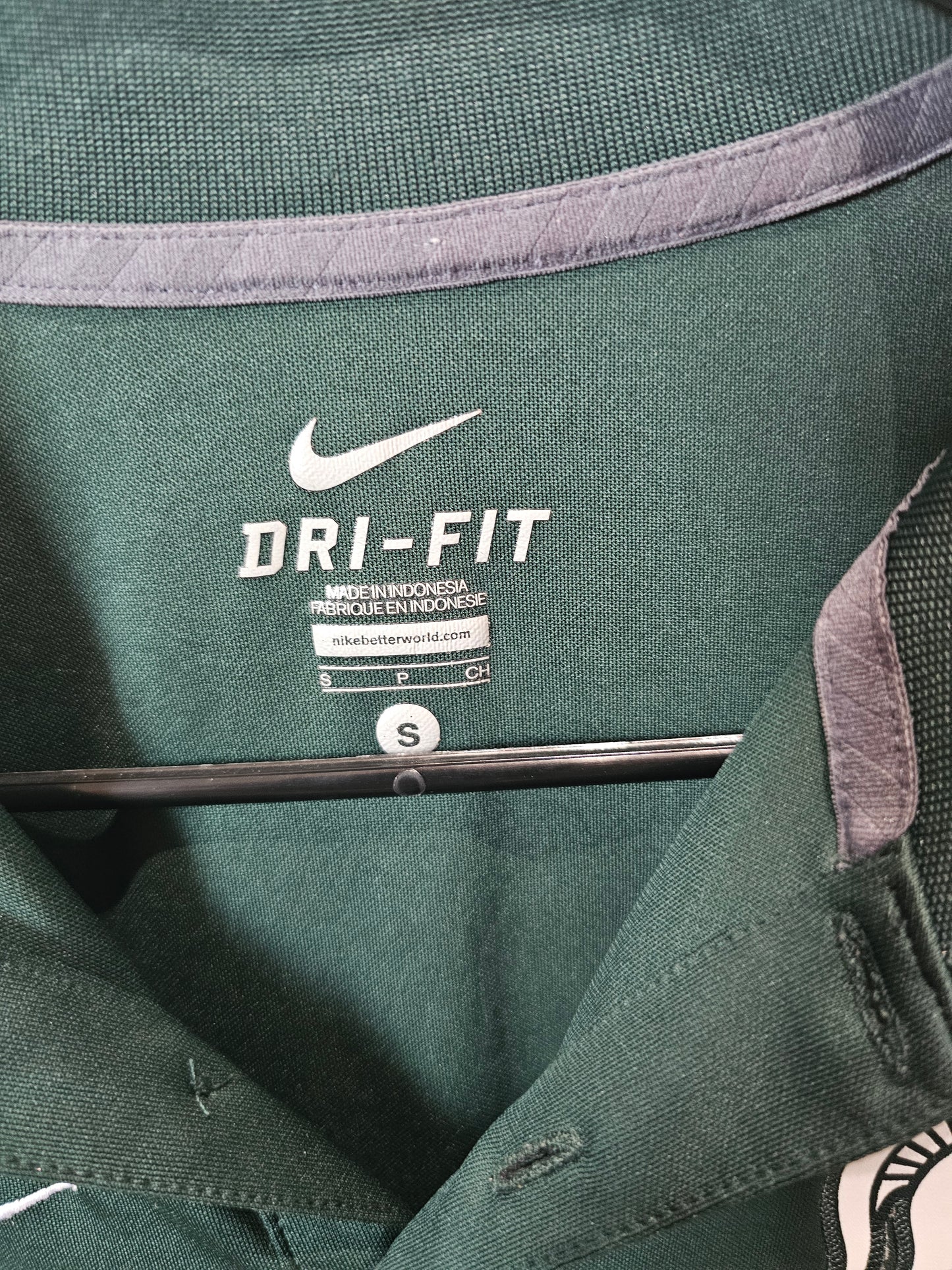 Nike Dri-FIT Michigan State Spartans Polo Shirt (Men's Small)