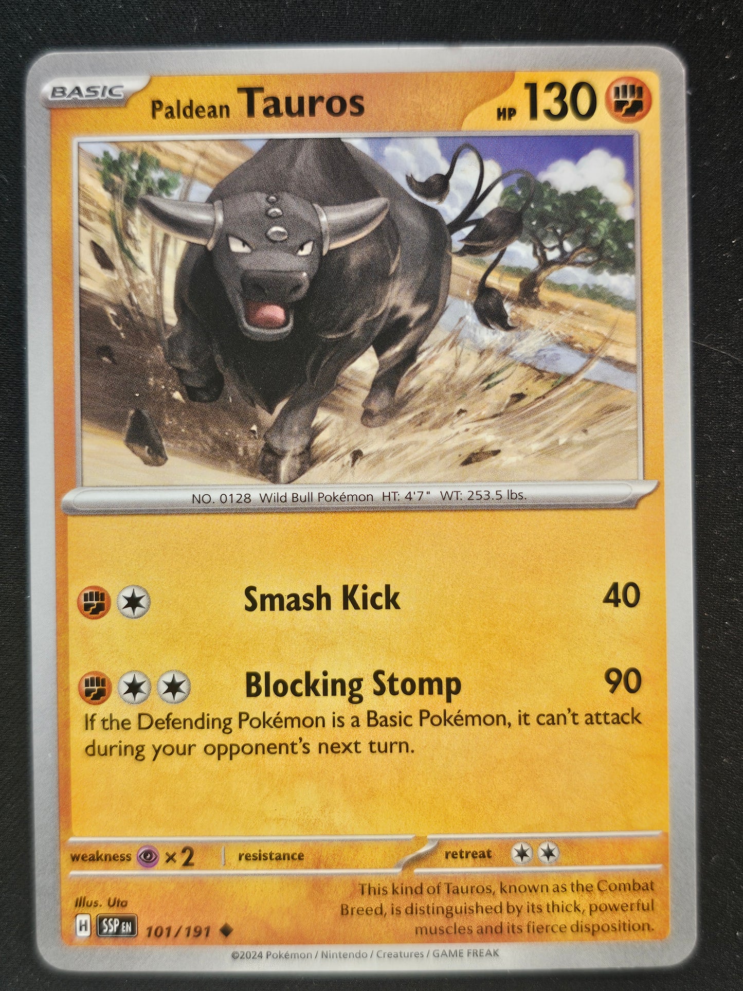 SV08: Surging Sparks #101/191 Paldean Tauros