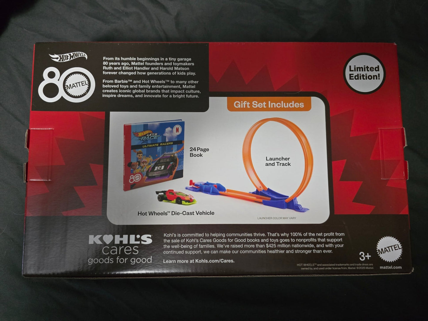 HOT WHEELS LIMITED EDITION GIFT SET