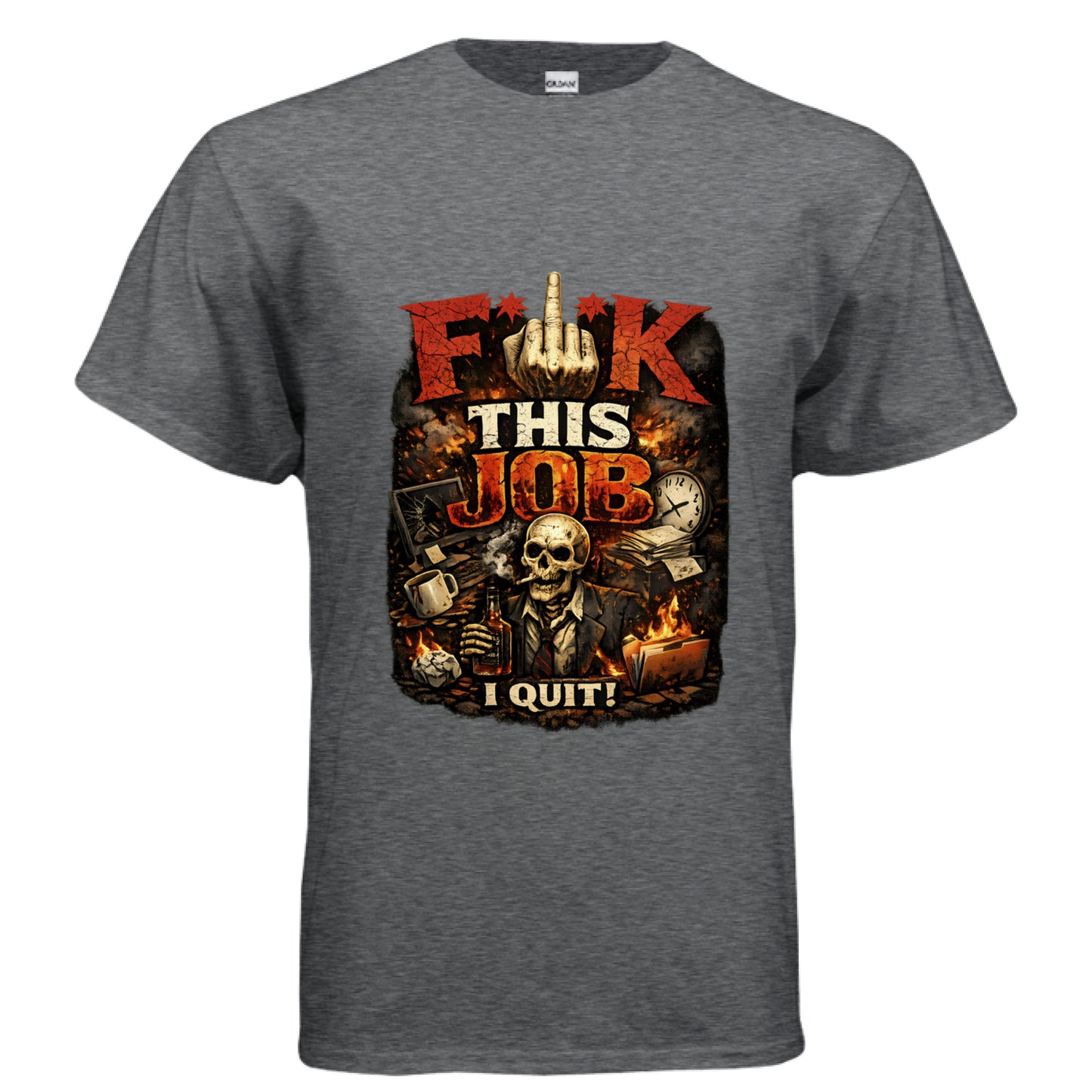 DARK HEATHER - FRONT