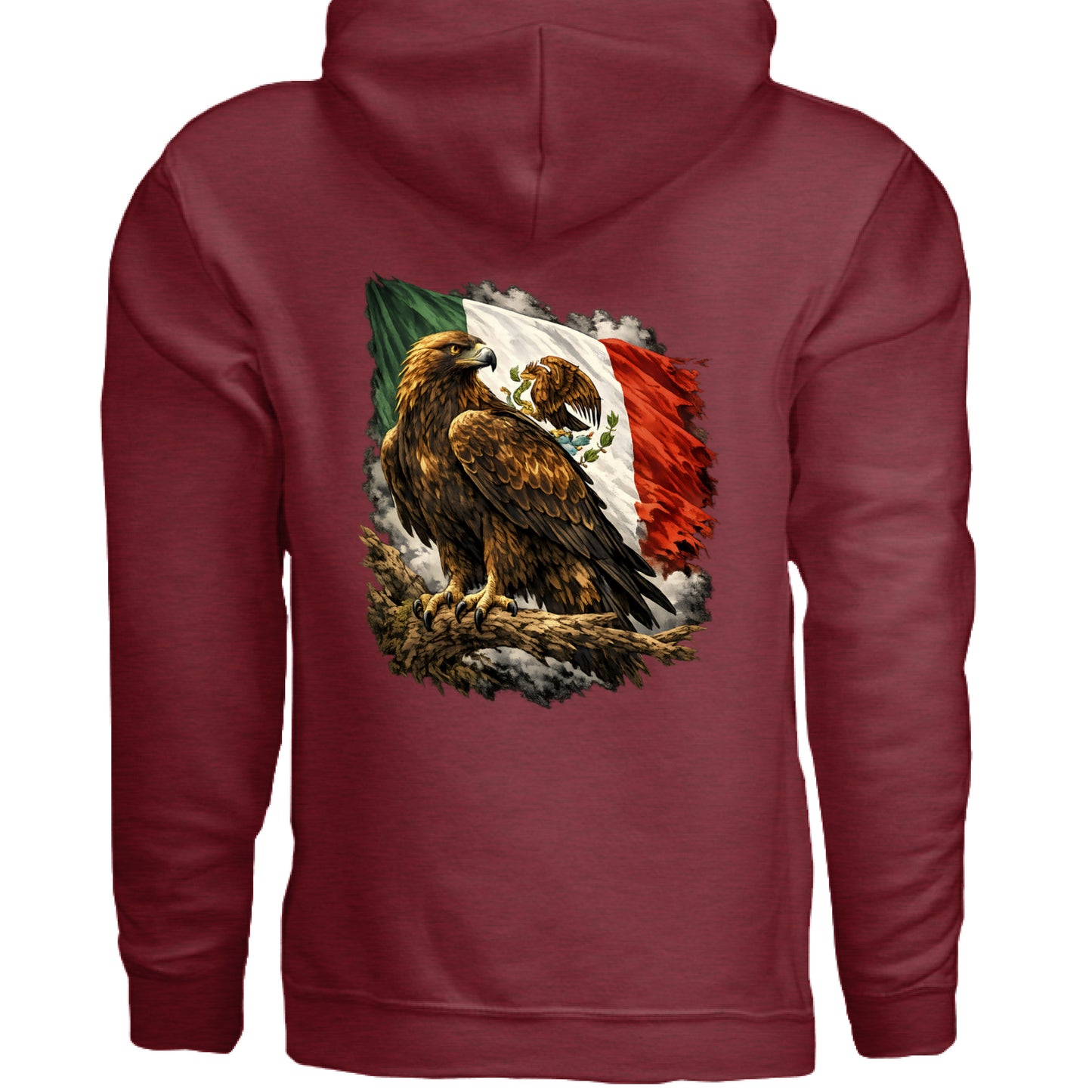 ANTIQUE CHERRY RED - BACK