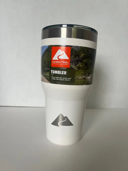 Ozark Trail White Stainless Steel Insulated Tumbler (32oz)