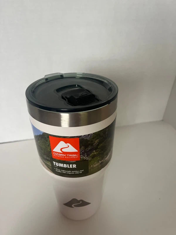 Ozark Trail White Stainless Steel Insulated Tumbler (32oz)