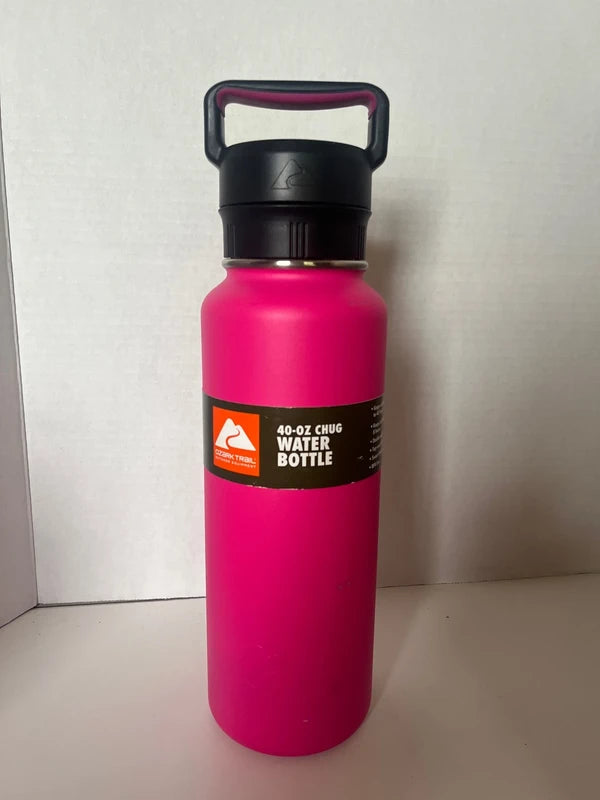 Ozark Trial Pink Stainless Steel Insulated Water Bottle (40oz)