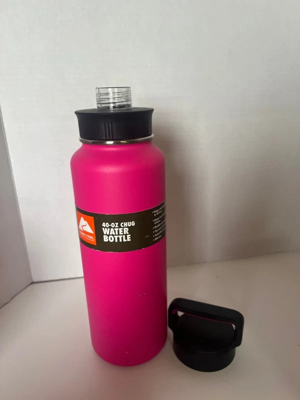 Ozark Trial Pink Stainless Steel Insulated Water Bottle (40oz)