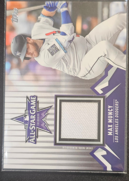 2021 Max Muncy Topps Update - All Star Stitches