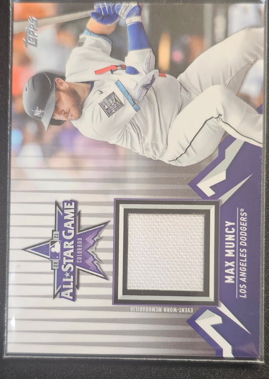 2021 Max Muncy Topps Update - All Star Stitches