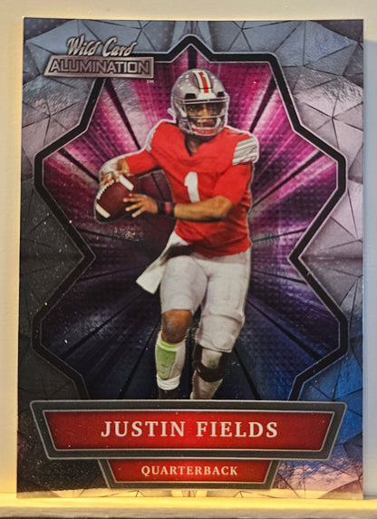 2021 Justin Fields Wild Card Alumination