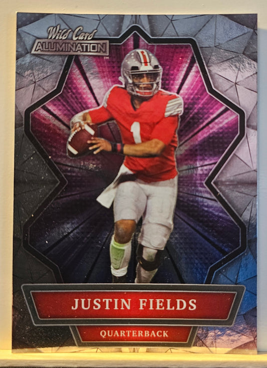 2021 Justin Fields Wild Card Alumination