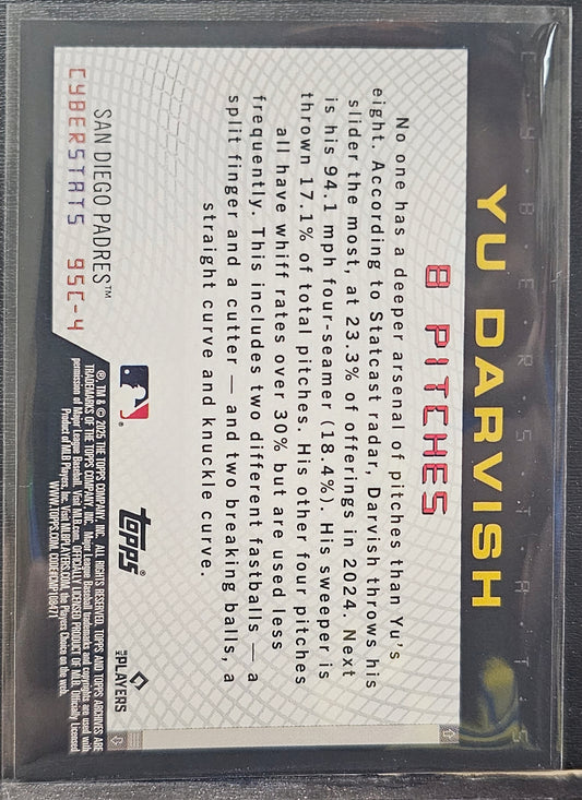 2025 Yu Darvish - Topps Archives Cyber Stats