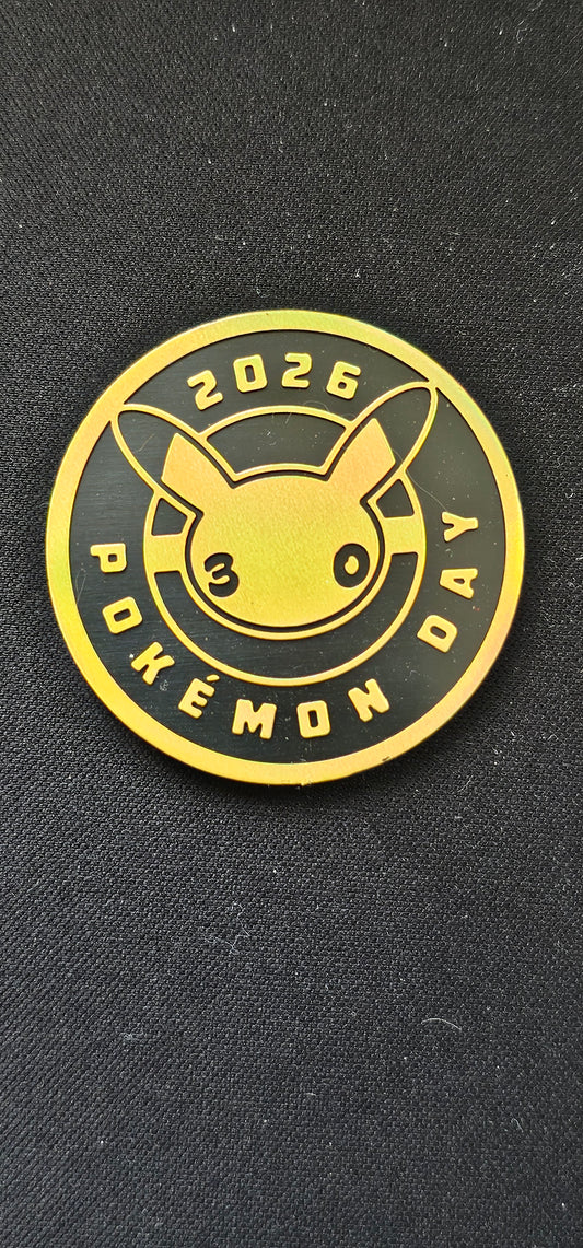 2026 Pokemon Day 30th Anniversary Coin