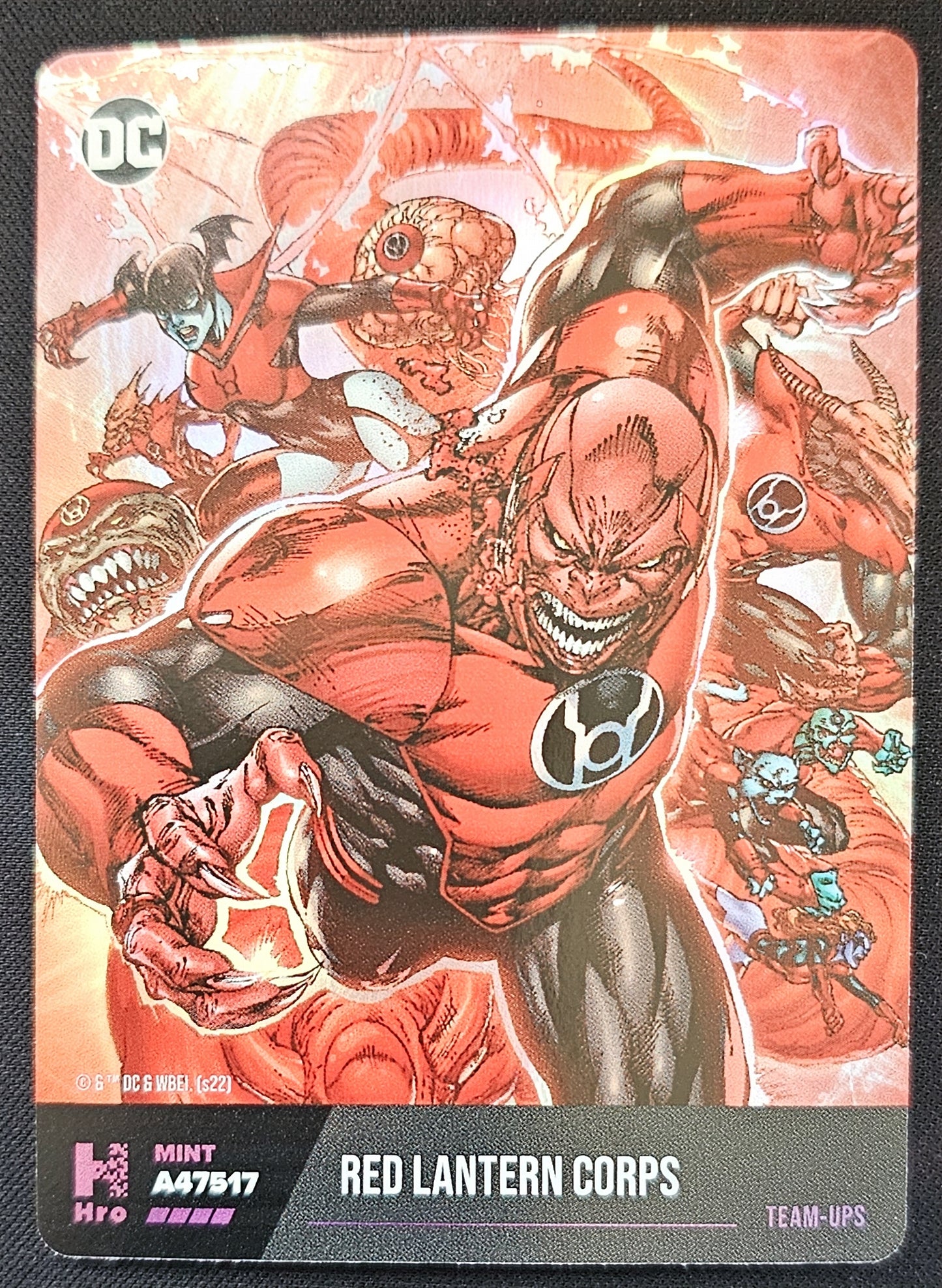 2022 DC Red Lantern Card