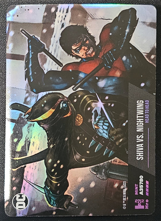 2022 DC Shiva vs. Nightwing Card