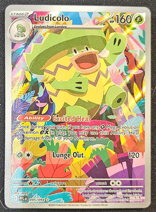 Pokemon Ludicolo - 095/094 (Holo) Phantasmal Flames