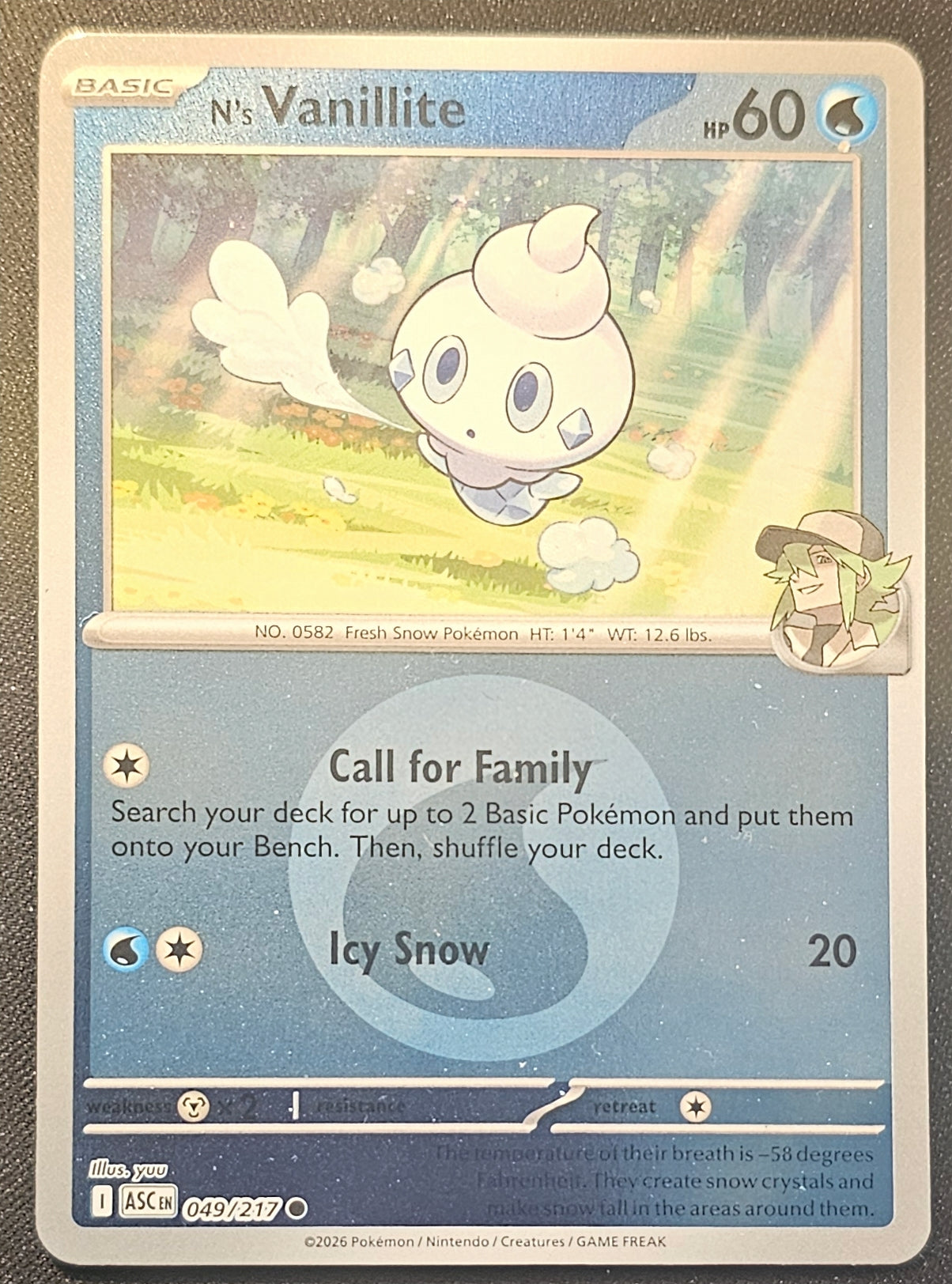 Pokemon  N's Vanillite