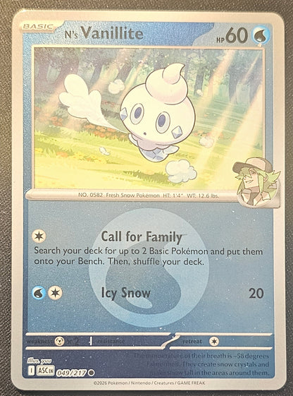 Pokemon  N's Vanillite