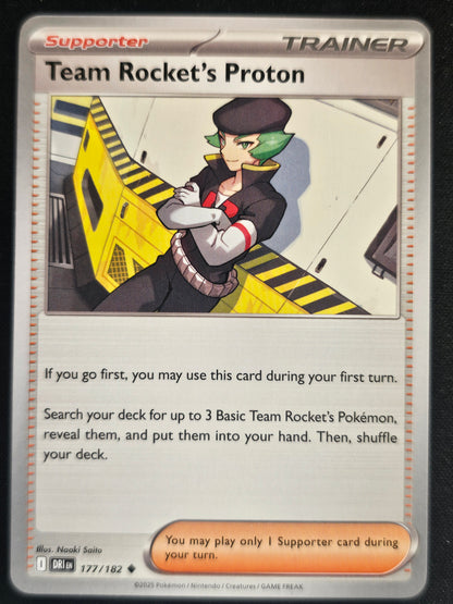 SV10: Destined Rivals #177/182 Team Rocket's Proton