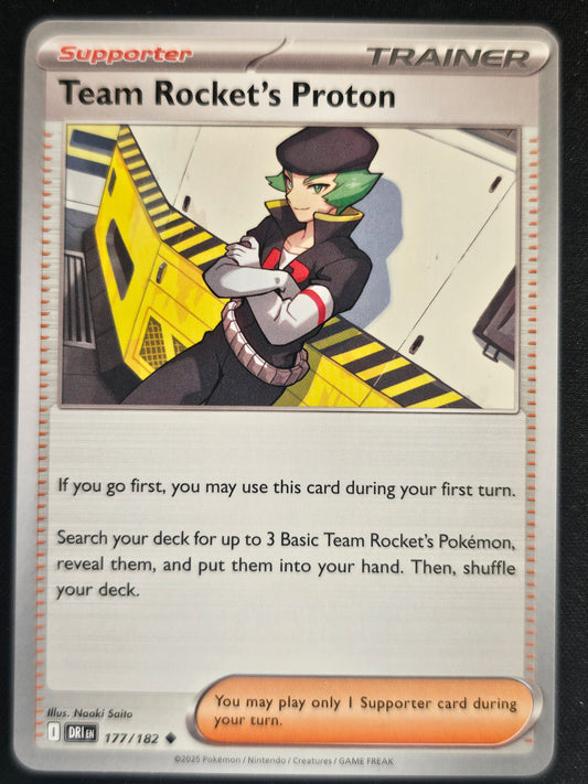 SV10: Destined Rivals #177/182 Team Rocket's Proton