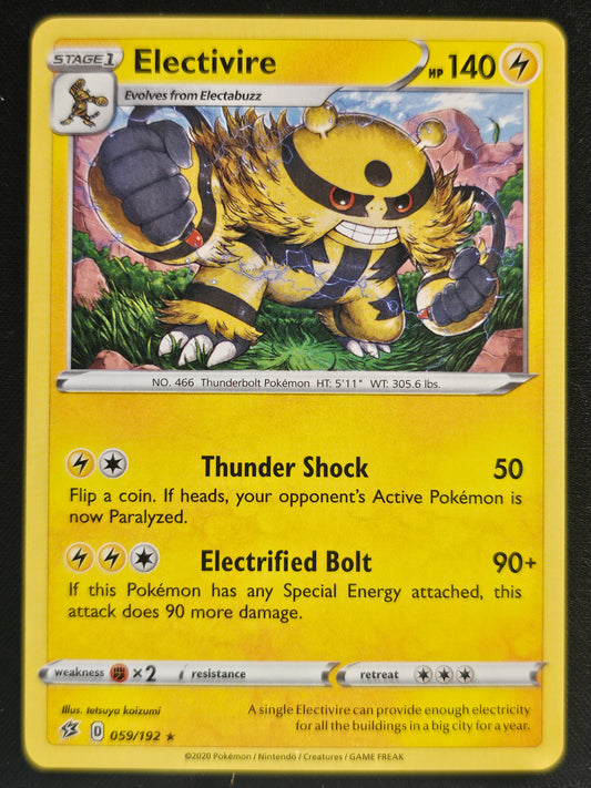 SWSH02: Rebel Clash #059/192 Electivire