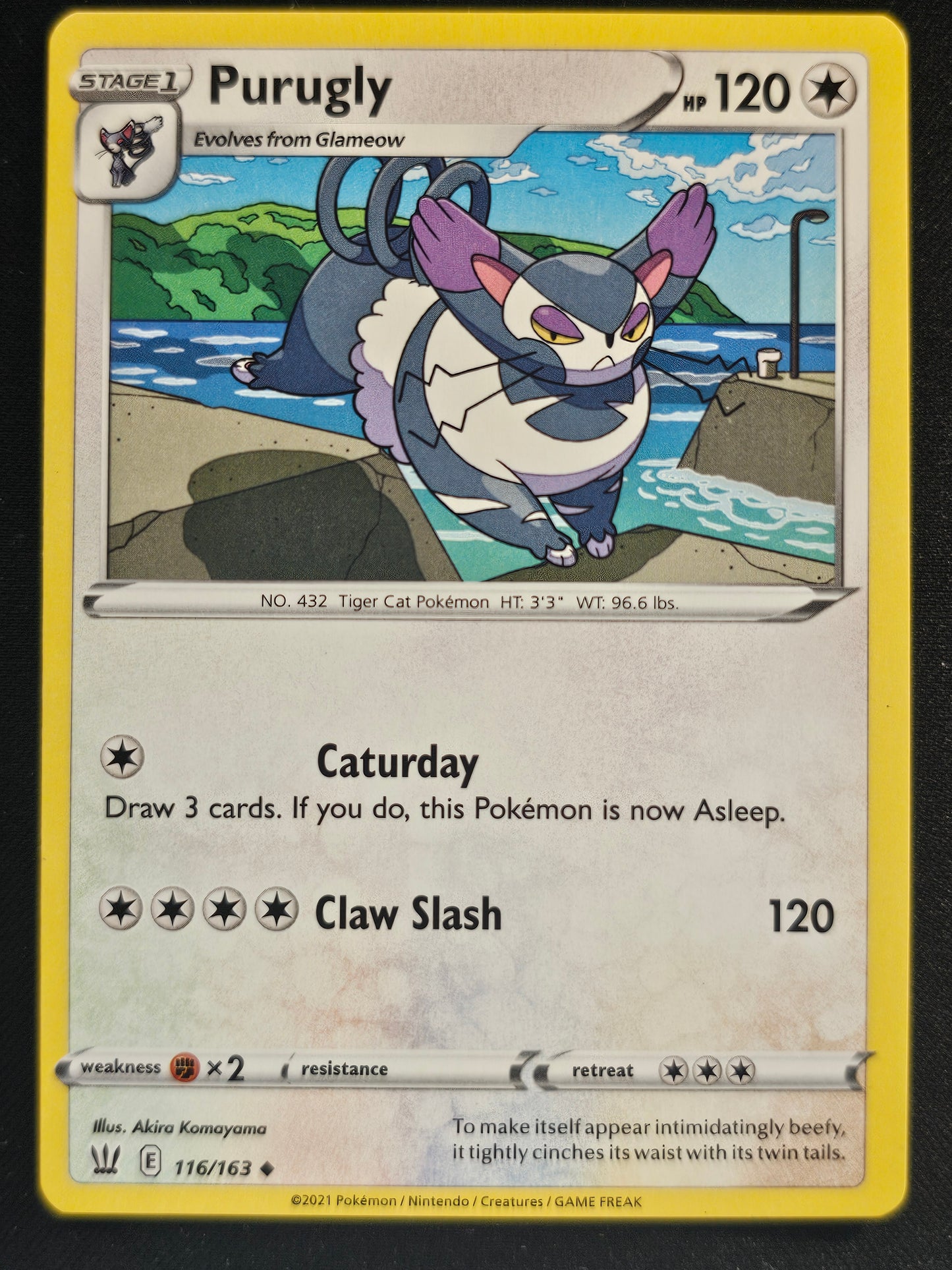 SWSH05: Battle Styles #116/163 Purugly