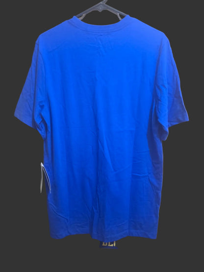 Nike Sportswear Club Essentials T-Shirt Blue Men’s Medium Tall NWT