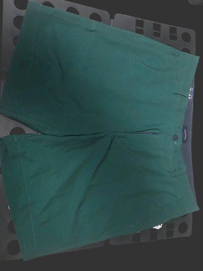 Nautica Men’s Golf Shorts 36W Green Leaf Performance Stretch Moisture Wicking
