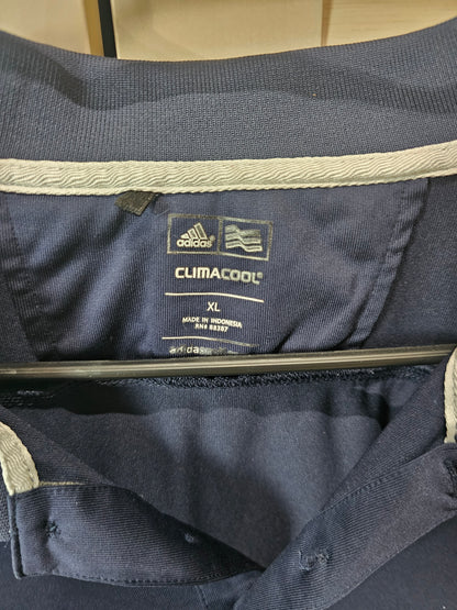Adidas Navy Blue Performance Polo (Men's X-Large)