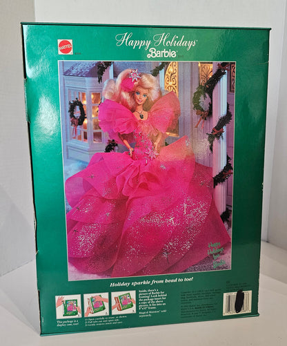 1990 Happy Holidays Barbie Doll Special Edition