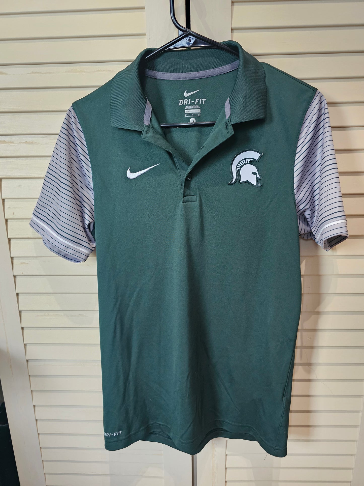 Nike Dri-FIT Michigan State Spartans Polo Shirt (Men's Small)