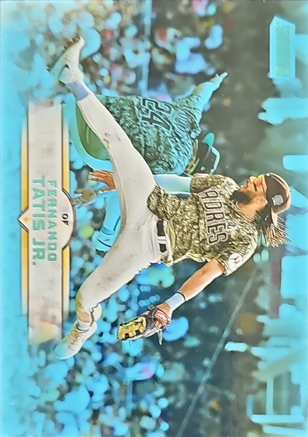 2025 Stadium Club #191 Fernando Tatis Jr. Light Blue Foil