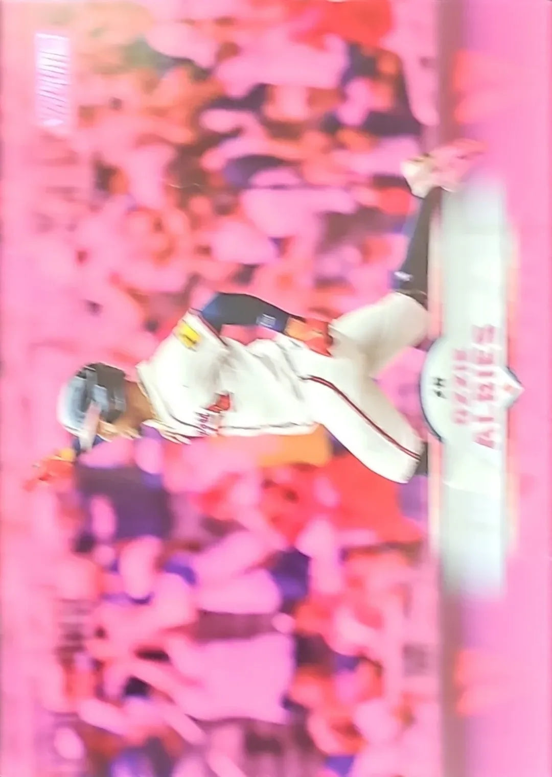 2025 Stadium Club #40 Ozzie Albies Pink Foil