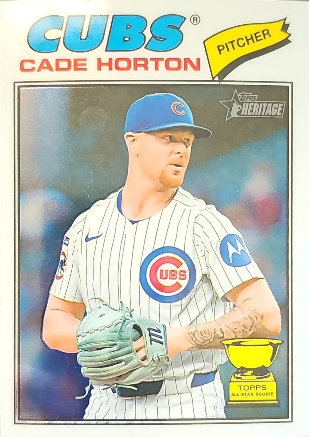 2026 Topps Heritage #396 Cade Horton Chrome