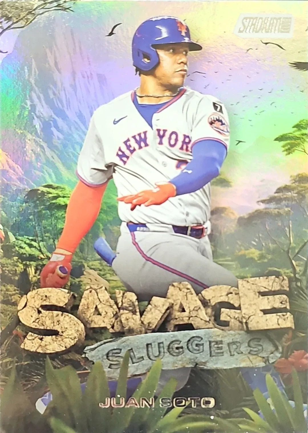 2025 Stadium Club #SS-8 Juan Soto Savage Sluggers