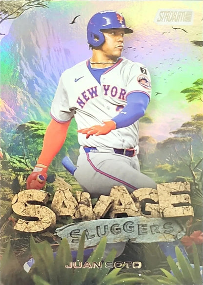 2025 Stadium Club #SS-8 Juan Soto Savage Sluggers