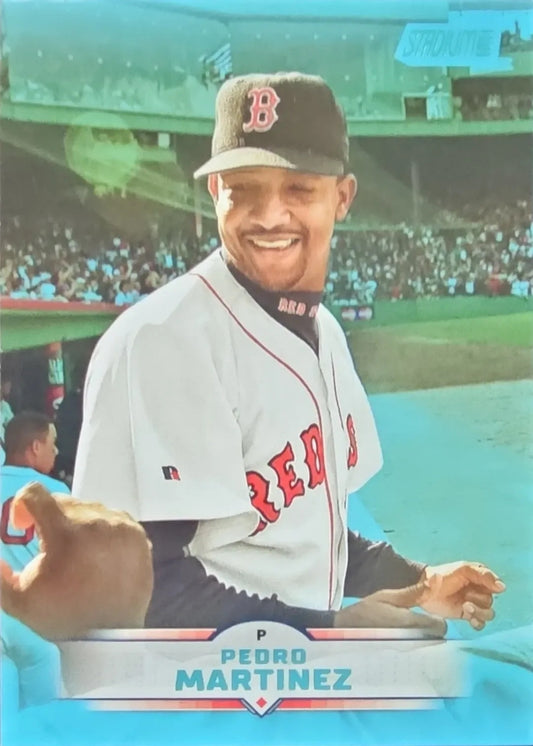 2025 Stadium Club #85 Pedro Martinez Light Blue Foil