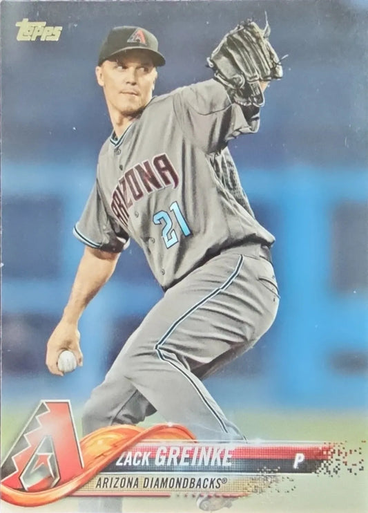 2018 Topps #507 Zack Greinke