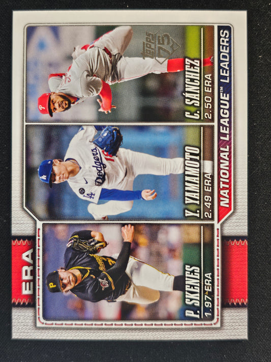 2026 Topps #203 National League Leaders ERA