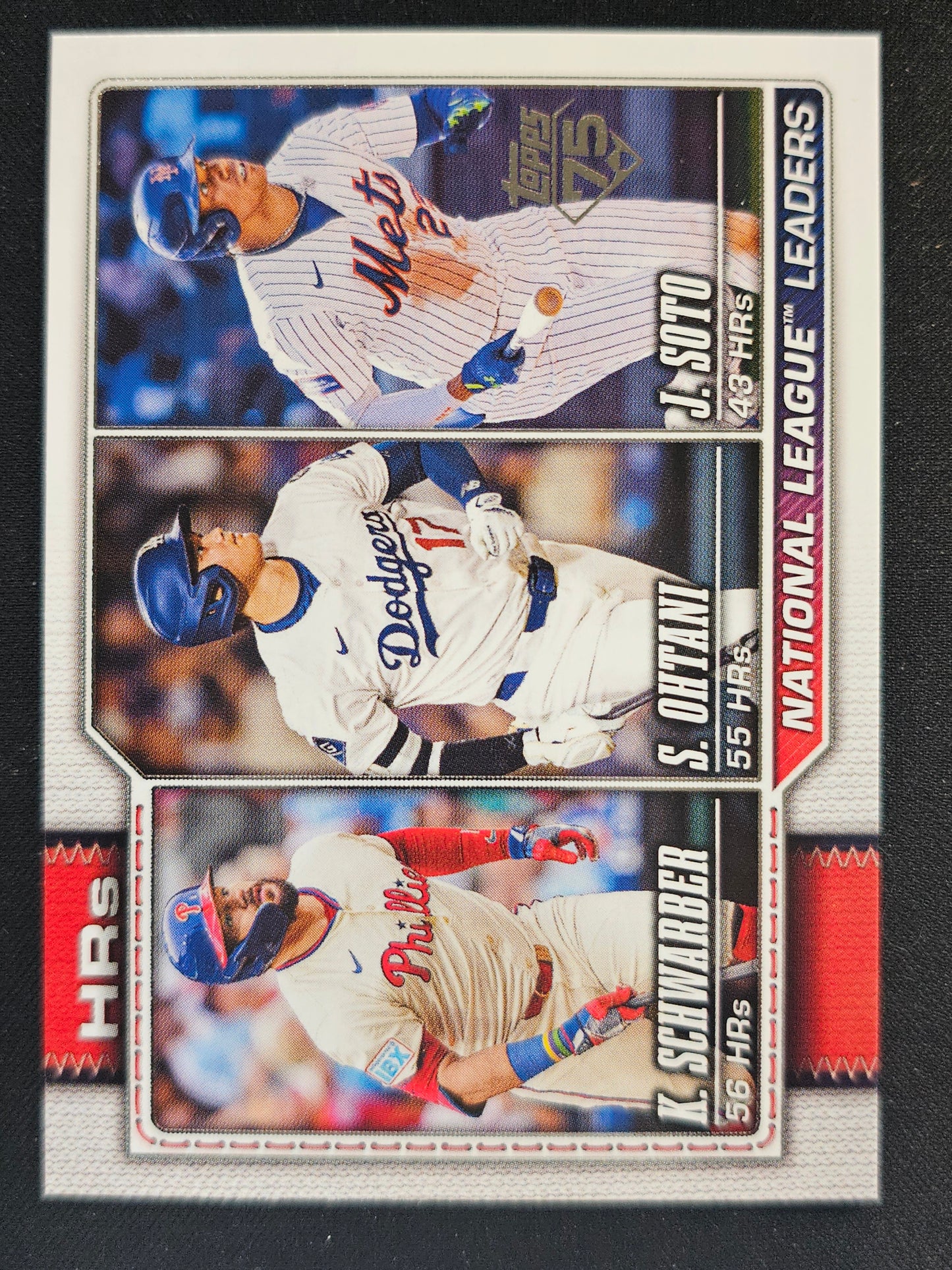 2026 Topps #84 National League Leaders HRs