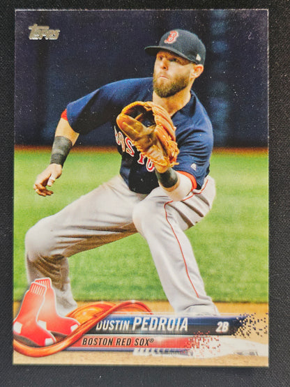 2018 Topps #439 Dustin Pedroia