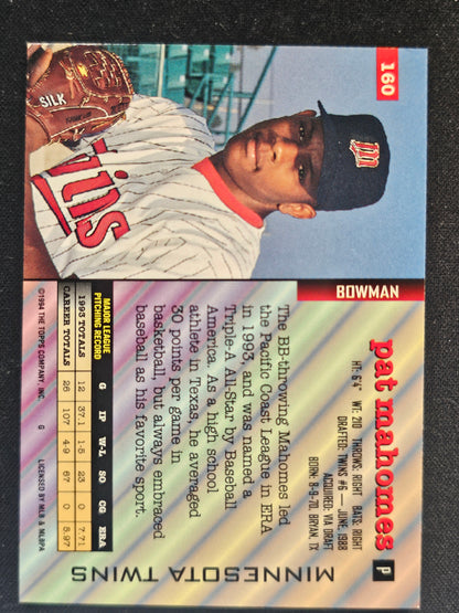 1994 Bowman #160 Pat Mahomes
