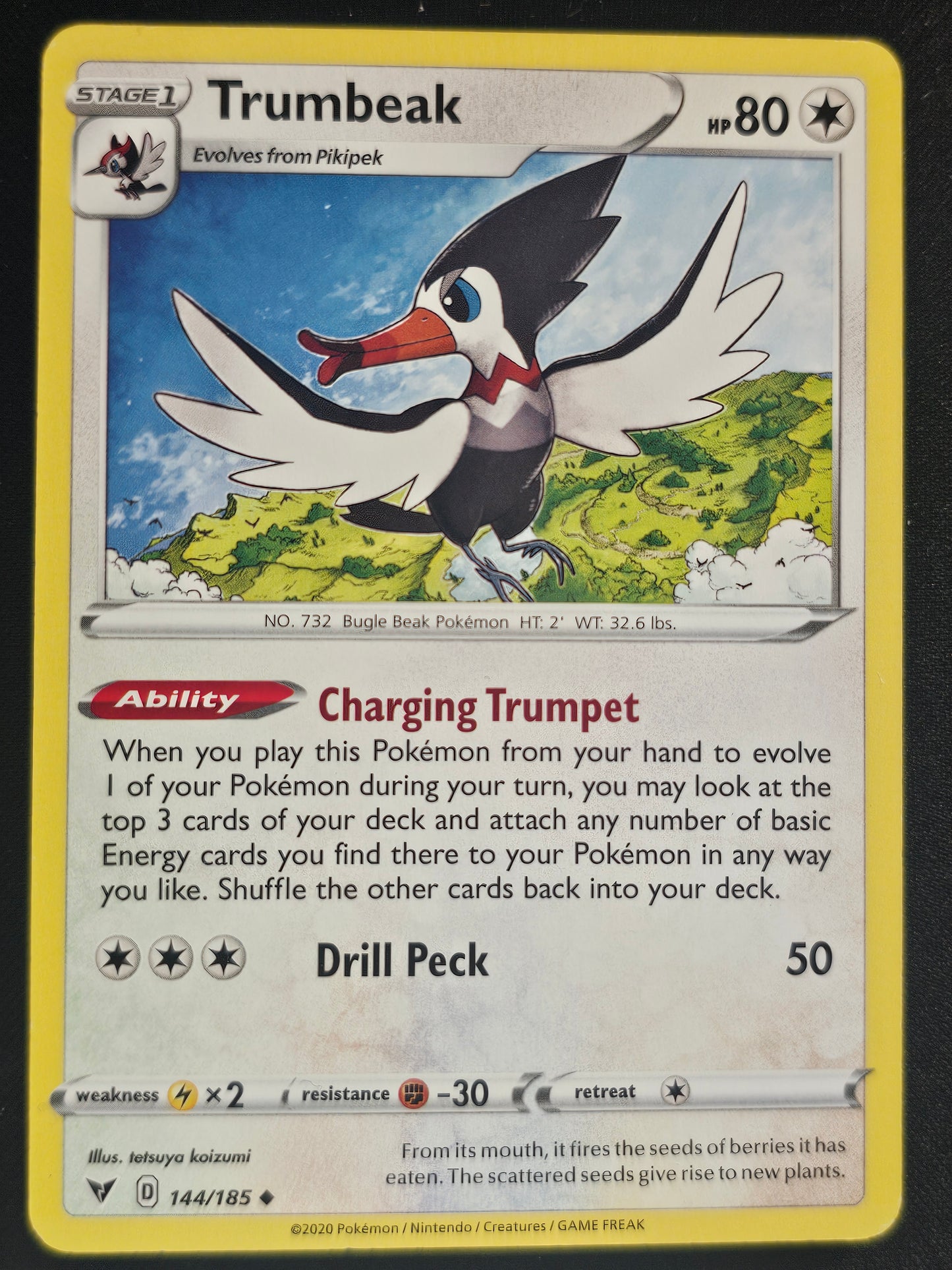 SWSH04: Vivid Voltage #144/185 Trumbeak