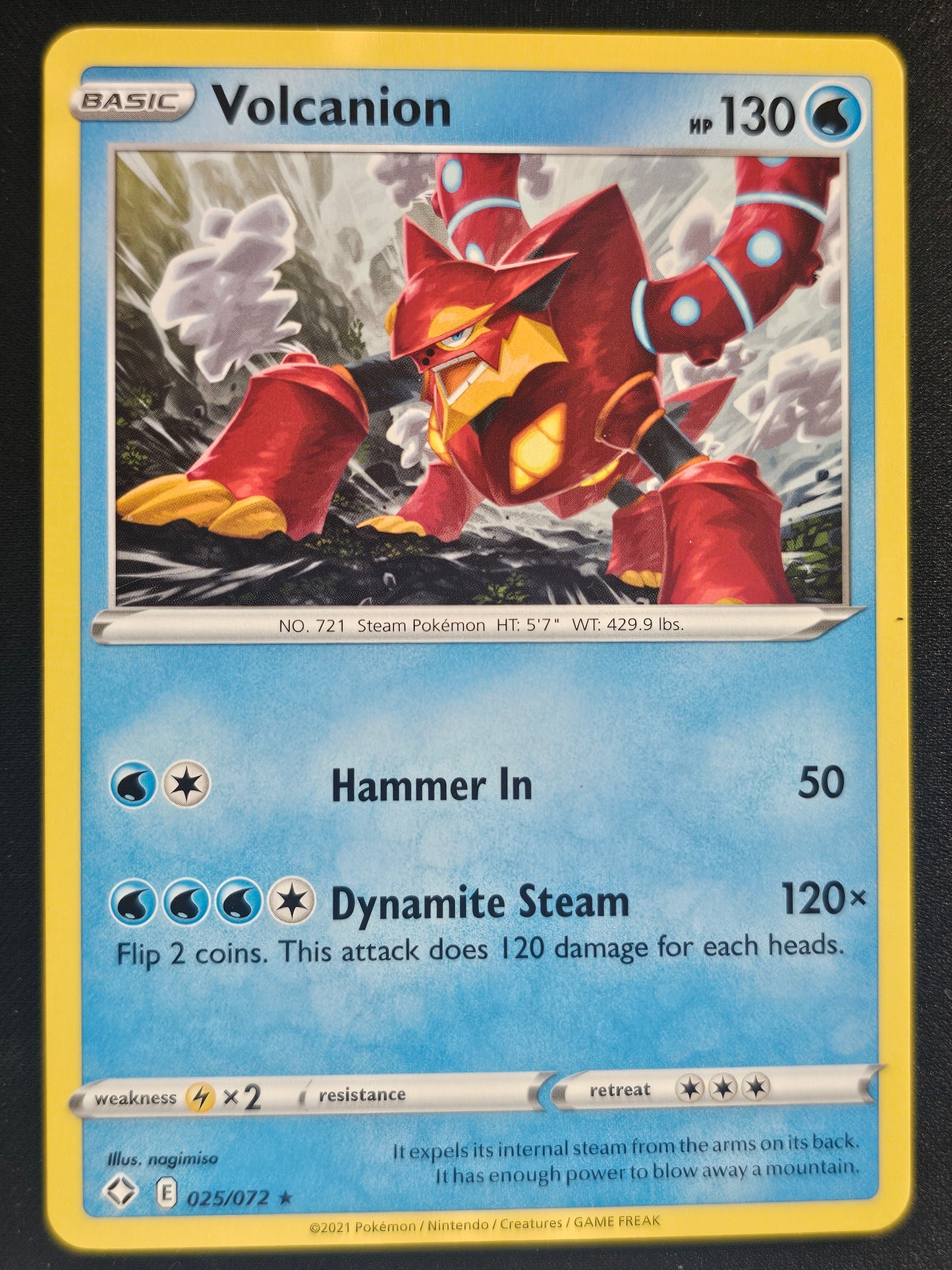 Shining Fates #025/072 Volcanion