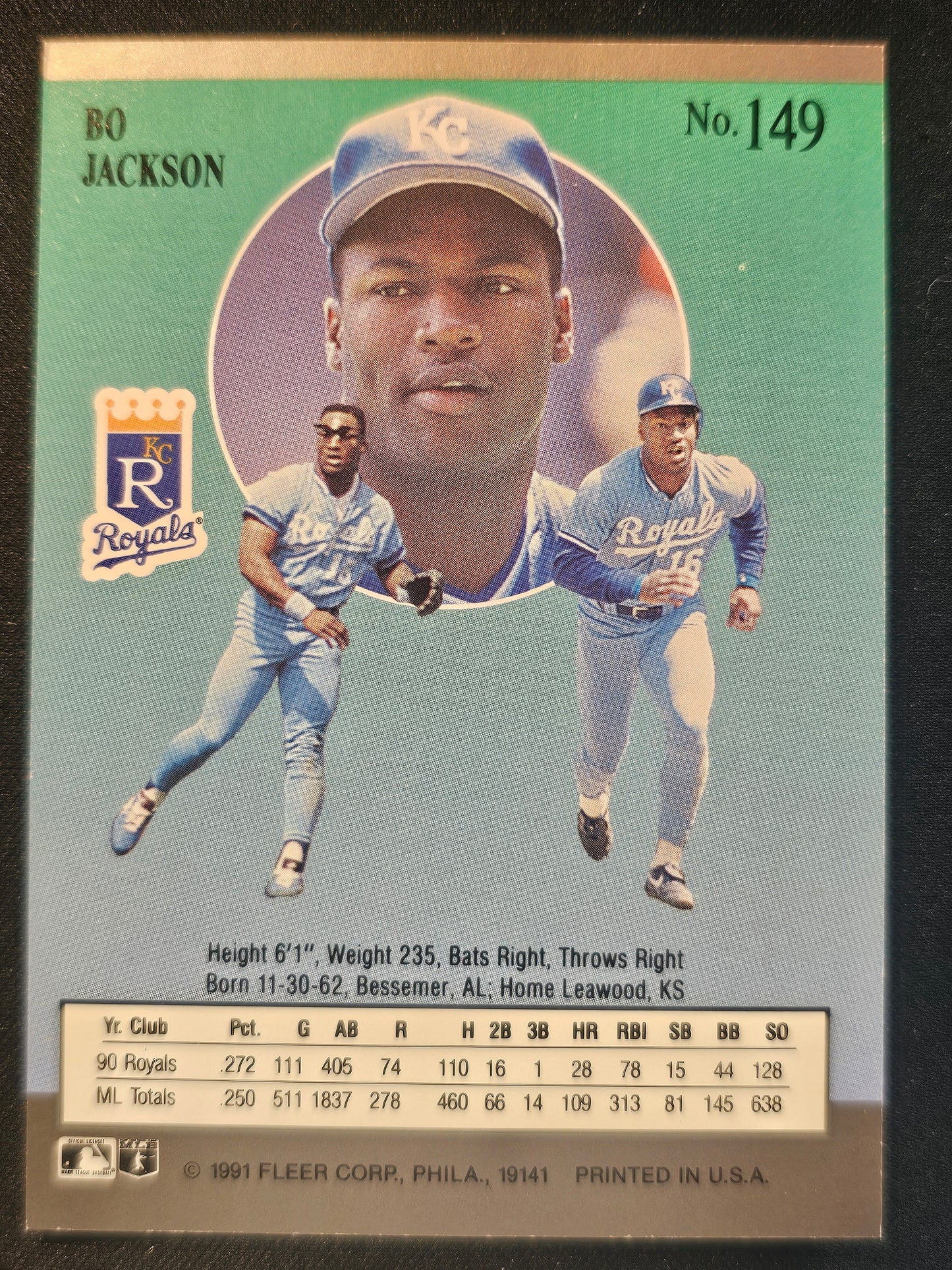 1991 Ultra #149 Bo Jackson