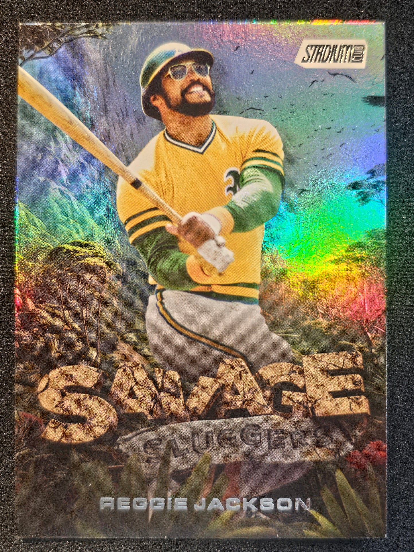 2025 Stadium Club #SS-11 Reggie Jackson Savage Sluggers
