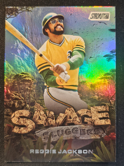 2025 Stadium Club #SS-11 Reggie Jackson Savage Sluggers
