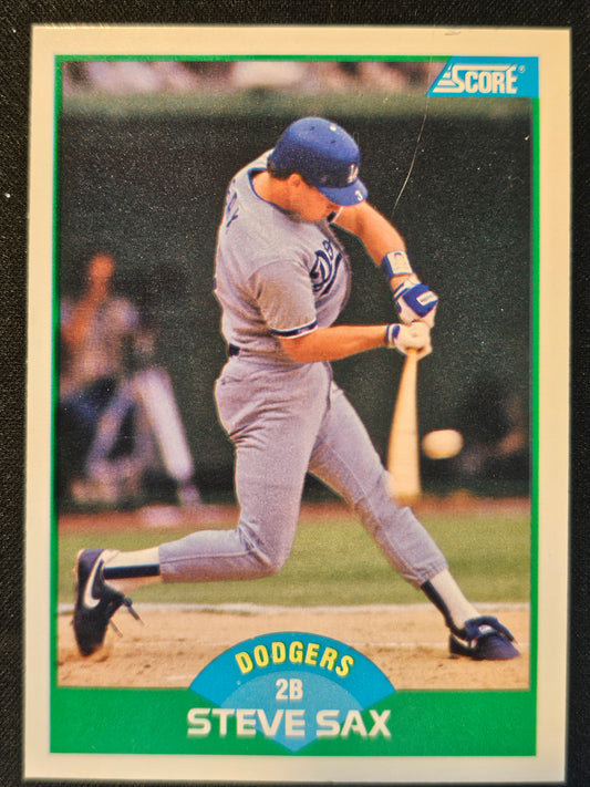 1989 Score #69 Steve Sax