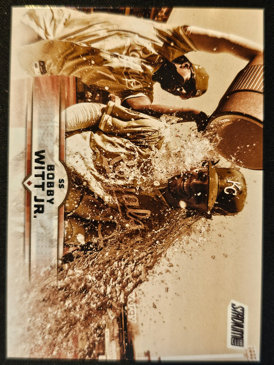 2025 Stadium Club #6 Bobby Witt Jr. Sepia